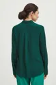 Koszula damska regular z wiskozy kolor zielony 100 % Wiskoza