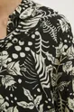 Koszula damska regular wzorzysta kolor czarny Damski
