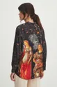 czarny Koszula damska z kolekcji Eviva L'arte wzorzysta kolor czarny