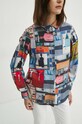 Koszula damska z kolekcji Jerzy Nowosielski x Medicine kolor multicolor RS24.KDD651