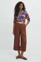 Koszula damska z kolekcji Jane Tattersfield x Medicine kolor multicolor 100 % Wiskoza