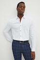 Koszula męska z kołnierzykiem klasycznym kolor biały biały RS24.KDM031