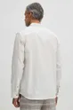 biały Koszula bawełniana męska z kołnierzykiem klasycznym kolor biały