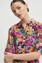 Koszula damska oversize wzorzysta multicolor RS24.KKD030