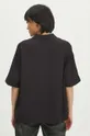 Koszula damska oversize wzorzysta kolor czarny 80 % Wiskoza, 20 % Poliamid