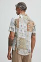 Koszula męska z kołnierzykiem klasycznym wzorzysta kolor multicolor multicolor RS24.KKM501