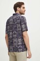 Koszula męska z wiskozy z kołnierzykiem klasycznym kolor multicolor multicolor RS24.KKM600