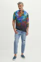Koszula męska z kolekcji Jane Tattersfield x Medicine kolor multicolor Materiał główny: 100 % Wiskoza Materiał dodatkowy: 100 % Wiskoza