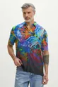 Koszula męska z kolekcji Jane Tattersfield x Medicine kolor multicolor Męski