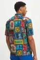 Koszula męska regular z kołnierzykiem klasycznym kolor multicolor Materiał główny: 100 % Wiskoza, Materiał dodatkowy: 100 % Wiskoza