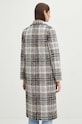 Medicine płaszcz z domieszką wełny multicolor RS24.KPD101