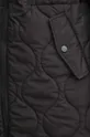 Kabát dámsky čierna farba Dámsky