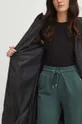 Płaszcz damski przejściowy pikowany kolor czarny