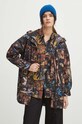 Parka damska z kolekcji Eviva L'arte kolor multicolor RS24.KPD252 multicolor