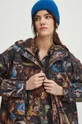 Parka damska z kolekcji Eviva L'arte kolor multicolor