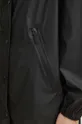 Płaszcz przeciwdeszczowy damski gładki kolor czarny