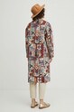 Odzież Płaszcz damski wzorzysty kolor multicolor RS24.KPD403 multicolor