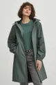zelená Nepromokavý kabát dámský zelená barva