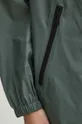 Płaszcz przeciwdeszczowy damski gładki kolor zielony