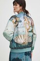 Kurtka bomber damski z kolekcji Eviva L'arte kolor multicolor multicolor RS24.KUD250
