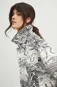 Džínová bunda dámská z kolekce Eviva L'arte bílá barva Dámský