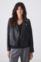 Usnjena jakna Medicine črna RS24.KUD402