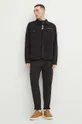 Rifľová bunda pánska z kolekcie Eviva L'arte čierna farba <p>100 % Bavlna</p>