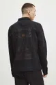 čierna Rifľová bunda pánska z kolekcie Eviva L'arte čierna farba