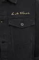 Rifľová bunda pánska z kolekcie Eviva L'arte čierna farba