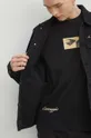 Kurtka jeansowa męska z kolekcji Eviva L'arte kolor czarny