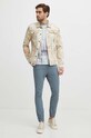 Kurtka jeansowa męska wzorzysta kolor multicolor RS24.KUM503 multicolor RS24