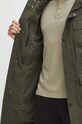 Parka męska gładka kolor zielony RS24.KUM612