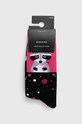 Odzież Skarpetki bawełniane damskie z szopem (2-pack) kolor multicolor RS24.LGD302 multicolor