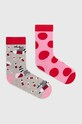 Bavlnené ponožky dámske s medvedíkmi (2-pack) viac farieb dlhé ponožky viacfarebná RS24.LGD401