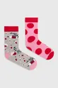 viacfarebná Bavlnené ponožky dámske s medvedíkmi (2-pack) viac farieb Dámsky
