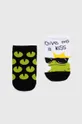 viacfarebná Bavlnené ponožky dámske s žabou (2-pack) viac farieb Dámsky