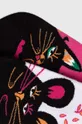 Skarpetki bawełniane damskie z kolekcji Dzień Kota (2-pack) kolor multicolor multicolor