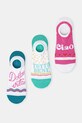 Medicine ciorapi de bumbac 3-pack sosete scurte multicolor RS24.LGD603