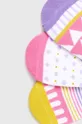 Skarpetki bawełniane damskie wzorzyste (3-pack) kolor multicolor multicolor