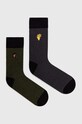 Skarpetki bawełniane z kolekcji Eviva L'arte (2-pack) kolor multicolor skarpetki długie multicolor RS24.LGM250
