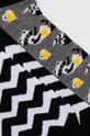 Bavlněné ponožky pánské se vzorem (2-pack) více barev vícebarevná