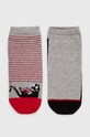 Bavlnené ponožky pánske pásiky viacfarebná RS24.LGM502