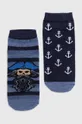 viacfarebná Bavlnené ponožky pánske s morským motívom (2-pack) viac farieb Pánsky