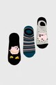 Skarpetki bawełniane męskie z świnką (3-pack) kolor multicolor skarpetki krótkie multicolor RS24.LGM609