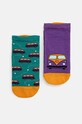 Medicine skarpetki bawełniane 2-pack skarpetki krótkie multicolor RS24.LGM807