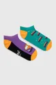 vícebarevná Bavlněné ponožky pánské s auty (2-pack) více barev Pánský