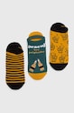 Medicine skarpetki bawełniane 3-pack skarpetki krótkie multicolor RS24.LGM902