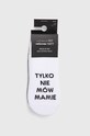 Odzież Skarpetki bawełniane męskie - Najlepsze teksty Taty (3-pack) kolor multicolor RS24.LGM904 multicolor