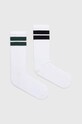 Skarpetki bawełniane męskie z paskami (2-pack) kolor multicolor pasy multicolor RS24.LGMB06