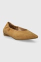 Cipők Medicine velúr balerina RS24.OBD501 barna